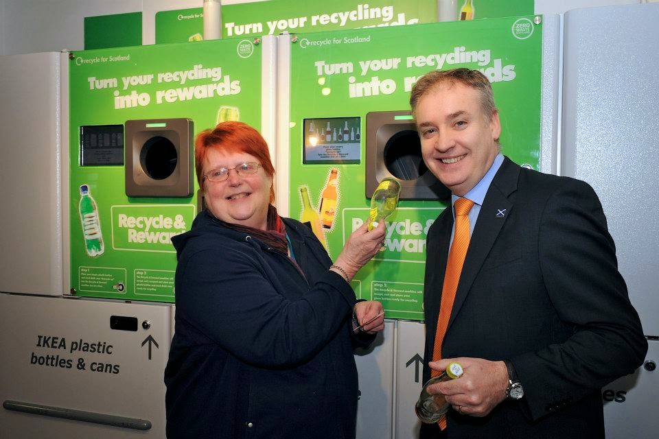 21st February 2013 Environmental Minister Richard Lochhead said he hopes the scheme will encourage more recycling
