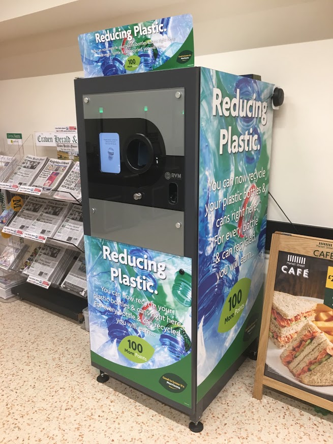 Morrisons Branded Reverse Vending Machine